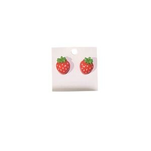 Strawberry Stud Earrings